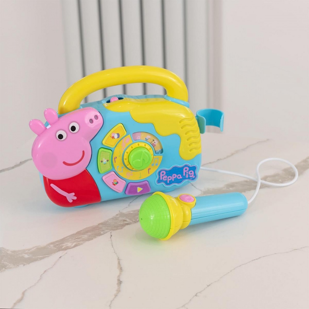 Игрушка музыкальная HTI Peppa Бумбокс Пеппи 1684914