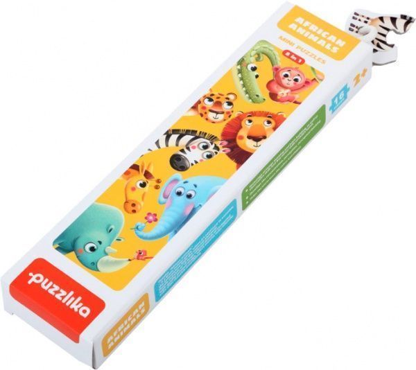 Пазли картонні Puzzlika Тварини Африки