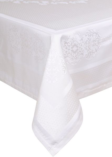 Скатерть Caramel 160x300 см кремовый Karna 
