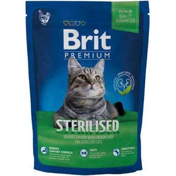 Корм Brit Premium Cat Sterilized 300 г