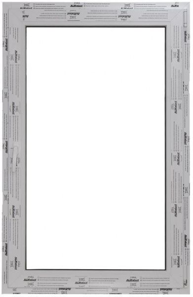 Окно поворотно-откидное ALMplast 4K 800x1200 мм правое 