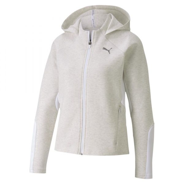 Джемпер Puma Evostripe Full-Zip Hoodie 58353219 р. S білий