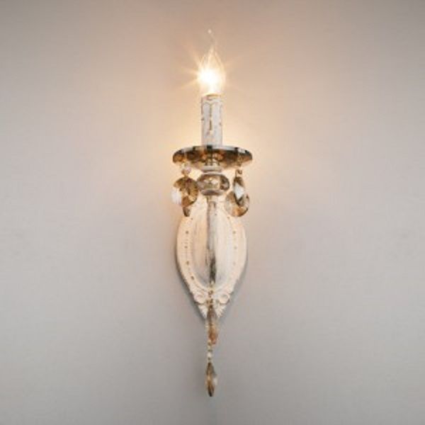 Бра Strotskis Ravenna 1x60 Вт E14 белый/золото 10104/1 