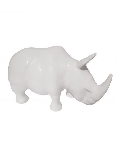 Статуэтка Носорог белый