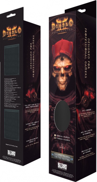 Коврик для мышки Blizzard DIABLO 2: Resurrected Mephisto XL (FBLMPD2MPHIST21XL) 