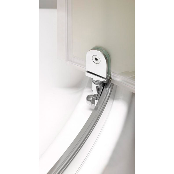 Душевая кабина ScandiSPA Edda 90x90 профиль хром, стекло матовое S117