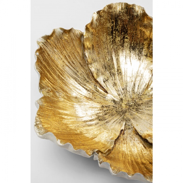 Чаша Flower Bloom біла з золотом 25 см KARE Design 