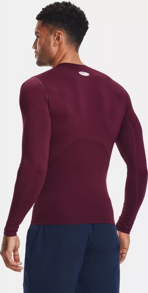 Футболка Under Armour UA HG ARMOUR COMP LS 1361524-609 р.SM красный
