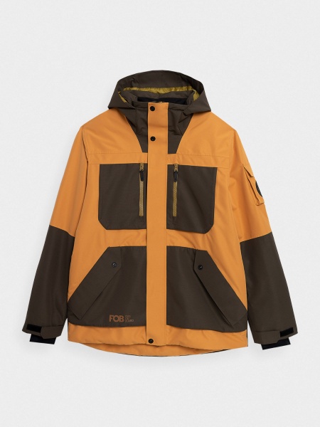 Анорак 4F TECHNICAL JACKET M314 4FAW23TTJAM314-70S р.L помаранчевий