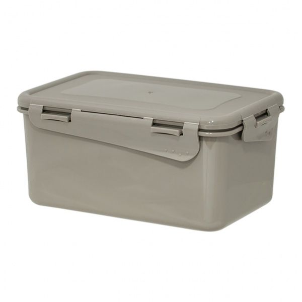 Контейнер пластиковий Алеана 169031 «Вінтаж» 0,65 л какао 80x105x170 мм