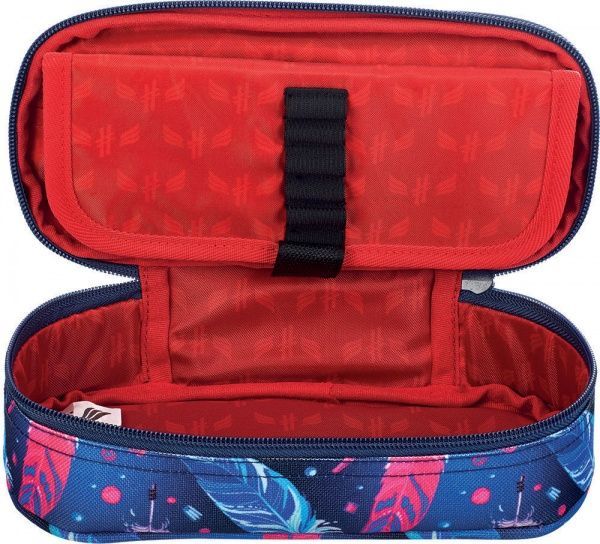 Пенал шкільний HS-122 Hash синій