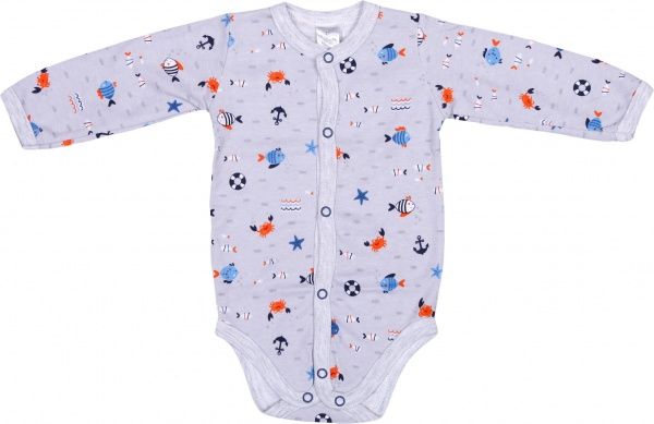 Напівкомбінезон для хлопчика Татошка р.56 сірий 14651рбк 