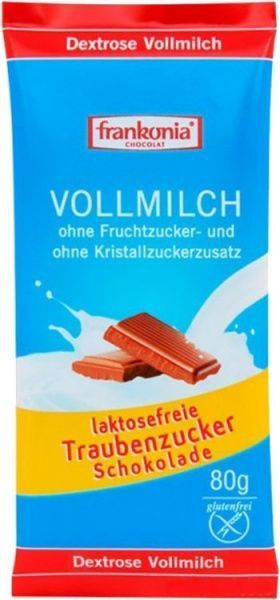 Шоколад Frankonia Молочный шоколад без лактозы с декстрозой