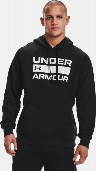 Джемпер Under Armour UA RIVAL FLC SIGNATURE HD 1366363-001 р. L черный