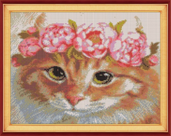 Картина стразами Рыжая весна 40x50 см на подрамнике 954094 Santi 