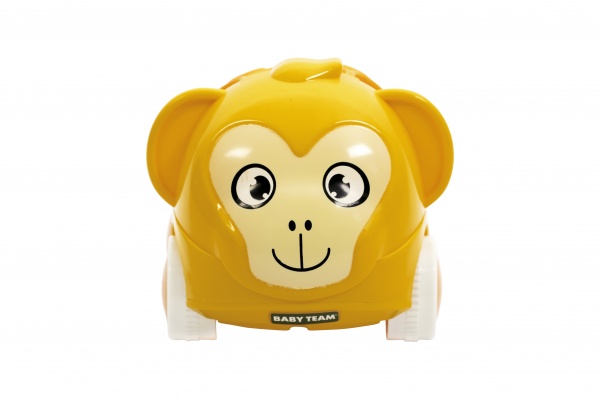 Игрушка-погремушка Baby Team Машинка-обезьянка 8412