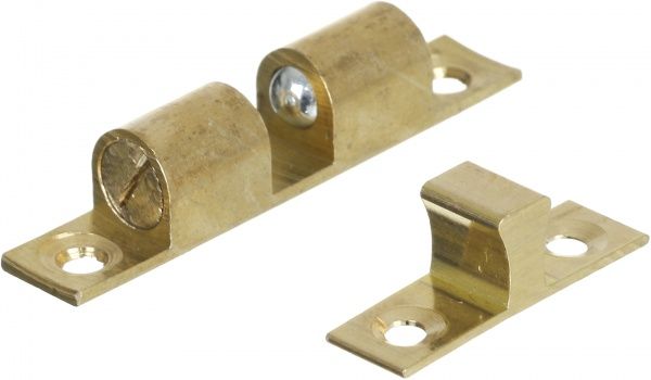 Задвижка латунь 6011 МК080 желтый