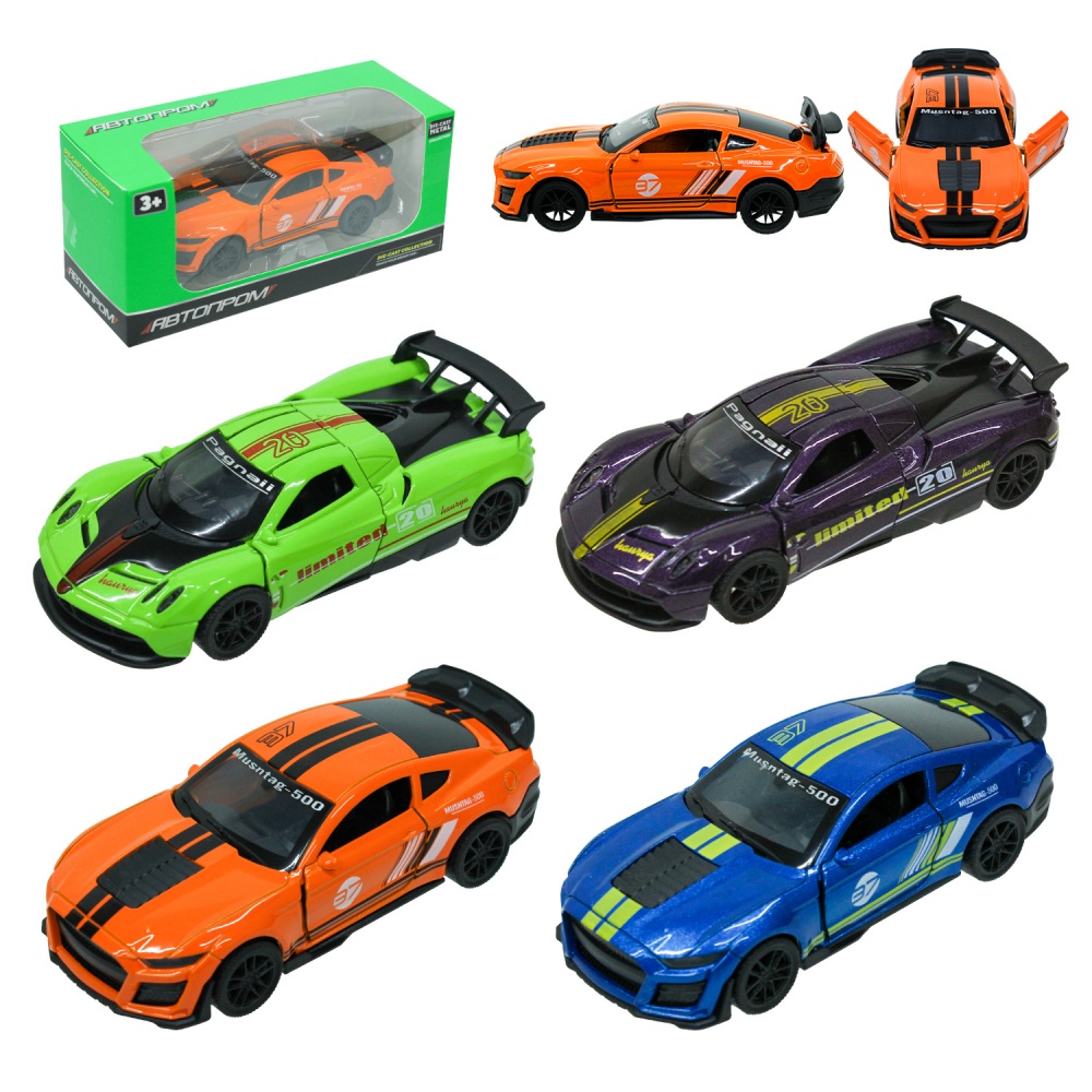 Автомобиль Автопром 1:36 метал AP7522