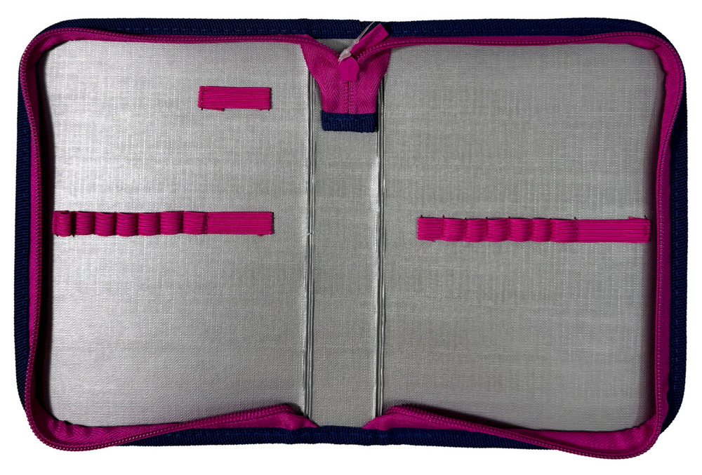 Пенал шкільний Super Cool 24004C CLASS синій із малюнком