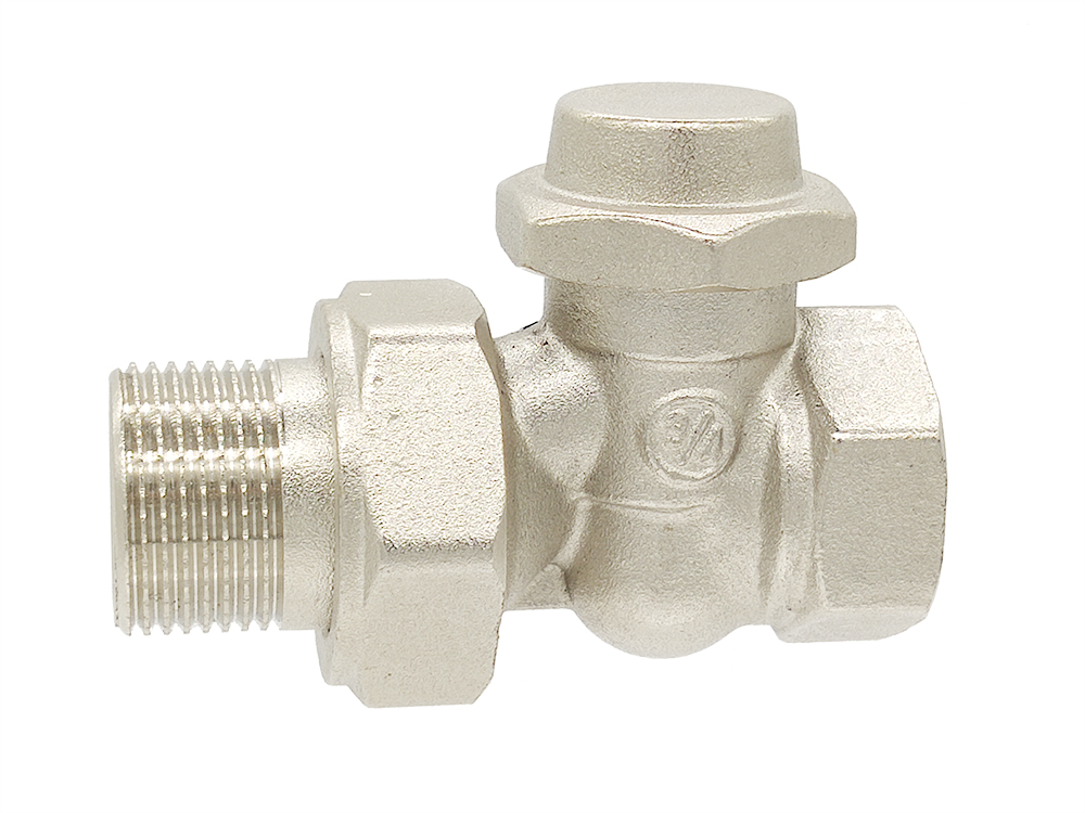 Клапан радиаторный Gross 5023 нижний прямой 3/4''