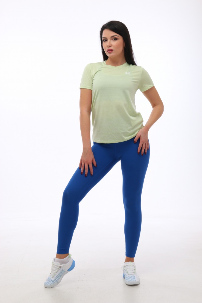 Футболка Under Armour TECH SSC- TWIST 1384230-383 р.L зелений