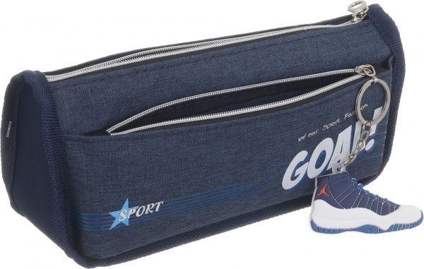 Пенал школьный Гол синий