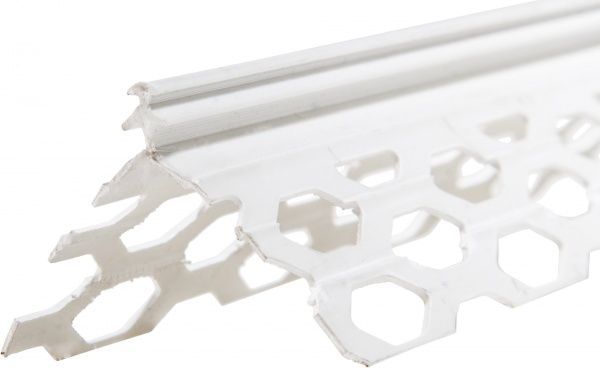 Кутник ПВХ для мокрої штукатурки 3м 