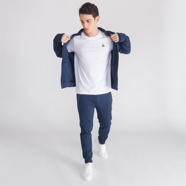 Джемпер Le Coq Sportif TECH FZ SWEAT N1 1910754-LCS р. S синій