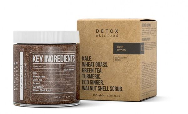 Скраб для лица D.E.T.O.X. Skinfood Face Scrub 100 мл
