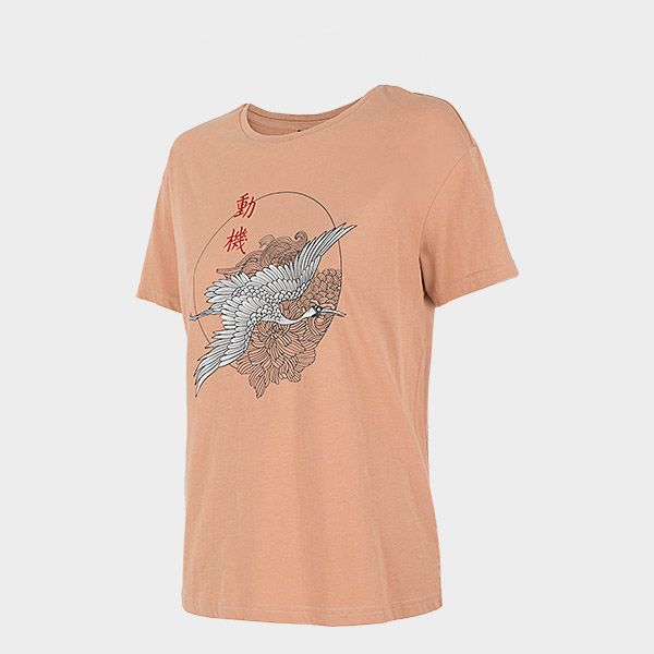 Футболка 4F D4Z20-TSD210-56S S розовый