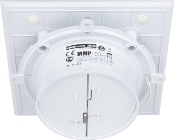 Вентилятор MMotors ММ-Р 06 белый матовый сверхтонкий