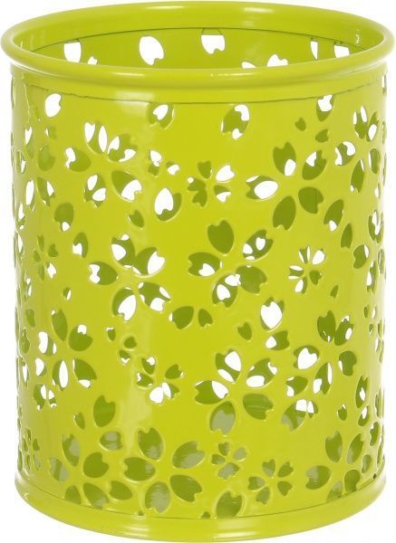 Подставка для канцелярии Цветок салатовый