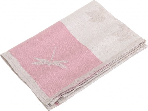 Набір рушників флора 46x70 см Білоруський льон коричневий 