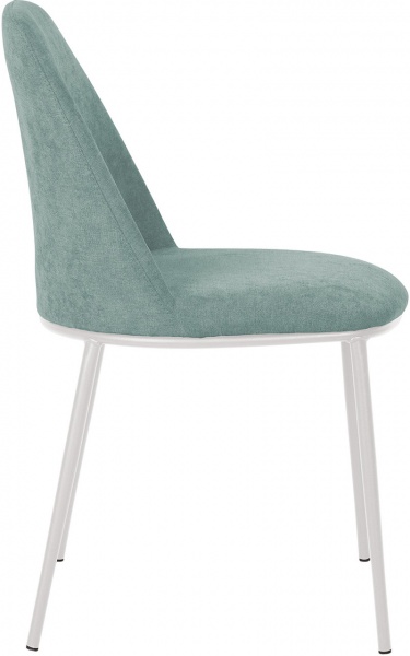 Стул обеденный Nowy Styl LARRY WHITE (BOX-2) (CH) SORO-34 бирюзовый/белый