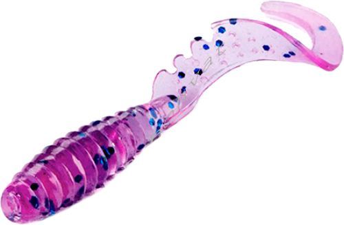 Приманка FishUp Fancy Grub 2.5 из пластизоля для ловли рыбы 10 шт. Violet/Blue