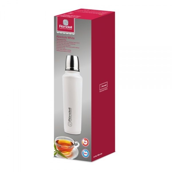 Термос Absolute White 0,75 л RDS-444 Rondell