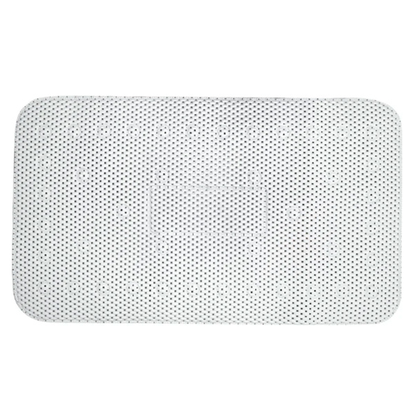 Коврик для ванной комнаты Arino с присосками 70x40 см белый 64884