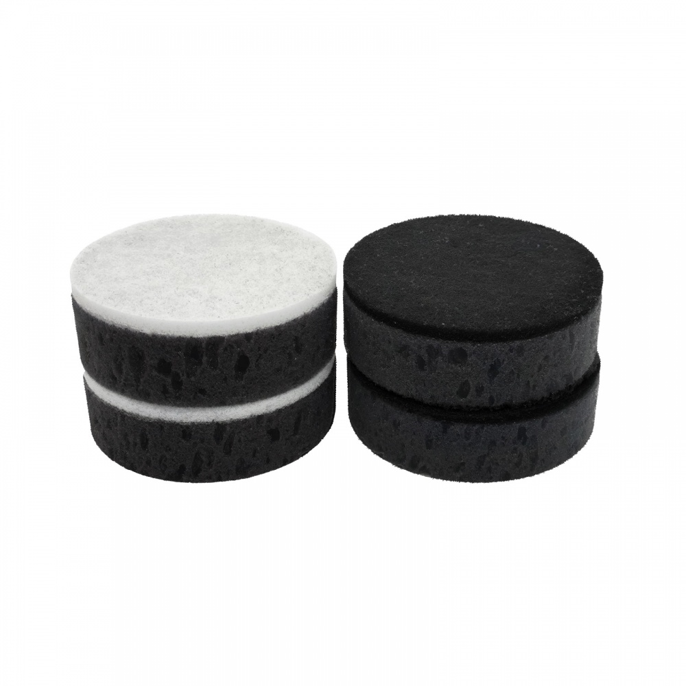 Губка для кухни Добра господарочка LUNA Black & White 4 шт.