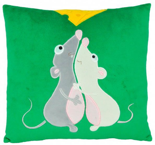 Подушка декоративная Тигрес Мышиная любовь 35 см