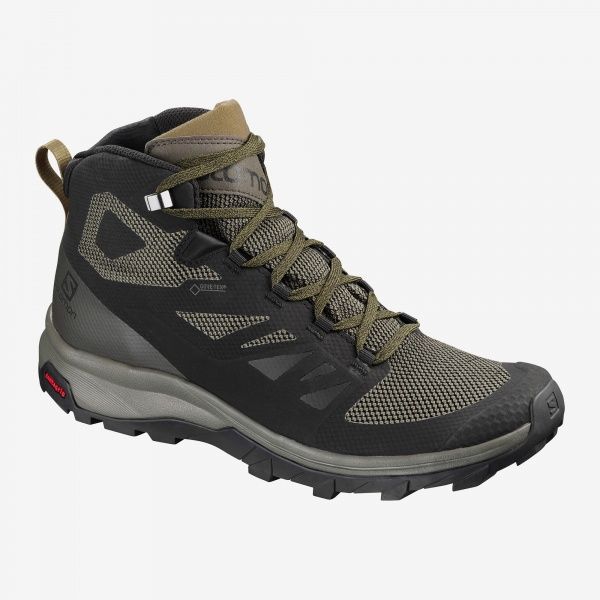 Ботинки Salomon OUTline Mid GTX L40476300 р. 8 черный