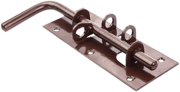 Засув №2 коричневий 200 мм