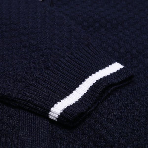 Кардиган Flash р.116 темно-синий с белым 20G006-4-3900 