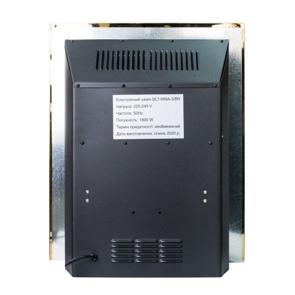 Камін електричний INVER BRASS