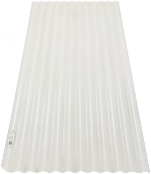 Прозорий лист ПВХ SALUX W 76/18 2x0,9м x 0,8мм хвиля