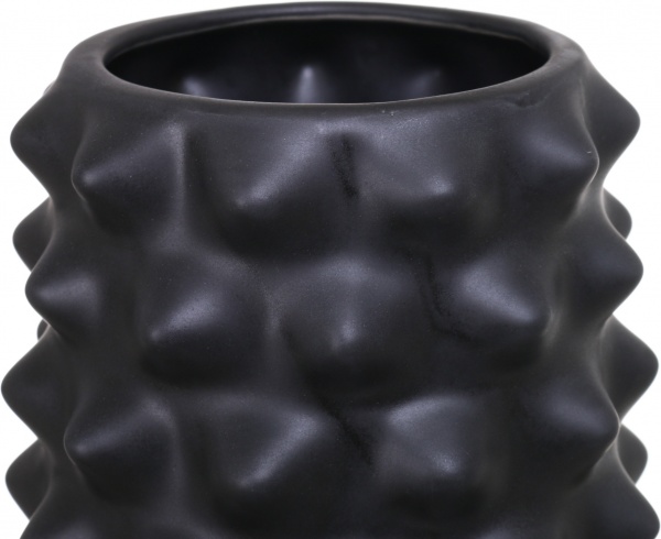 Ваза керамическая черный Сандвик 16,5х46 см