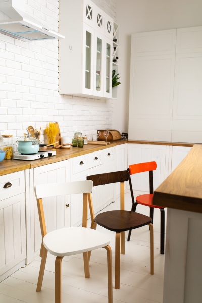 Стул Scandi белый /бук