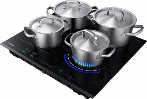 Варочная поверхность Samsung Virtual Flame NZ64R9777GK/W1