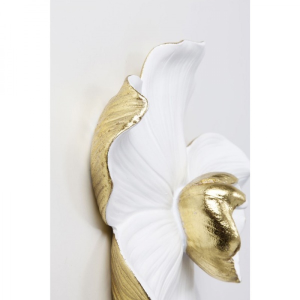 Декор настенный KARE Design Orchid 54x51 см белый 