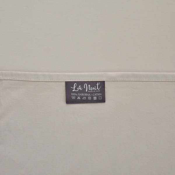 Комплект постельного белья Solido 2 светло-серый La Nuit 