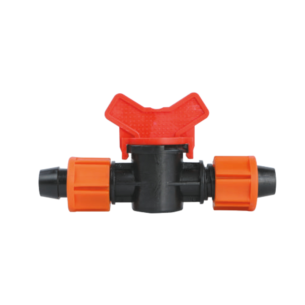 Кран крапельного поливу Flora Ø16 мм прохідний